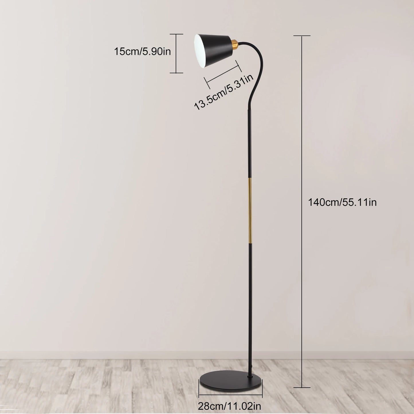 Modern Simple floor lamp Iron LED Standing Lamp Adjustable Lamp For Living Room Office Reading Bedroom Study Decor Lighting