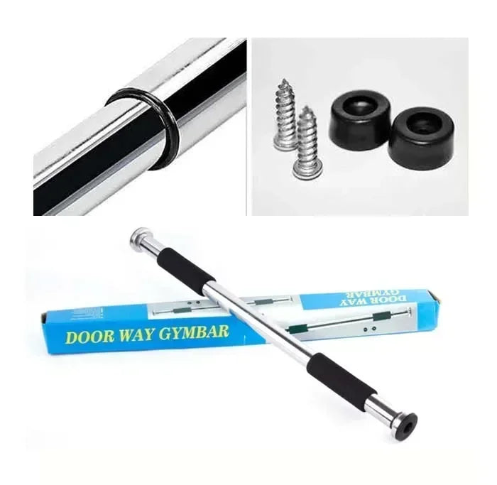 Gym Home Exercise Fitness Equipment Pull-up-bar Upgraded Punch-free Pull Up Bar Door Horizontal Bar Door Frame Wall Single Rod