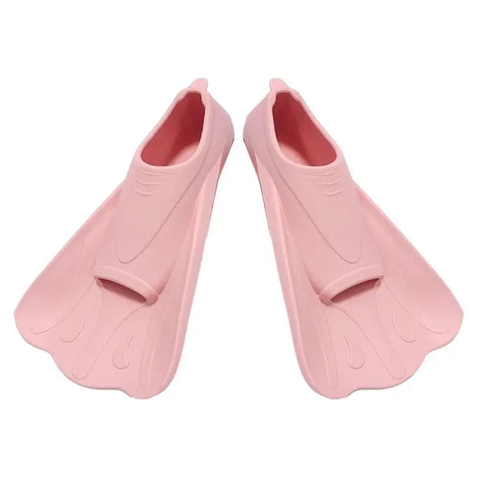 Swimming Flippers Kids Short Snorkeling Short Training Fins For Swimming Pool Swimming Supplies Short Training Flippers For