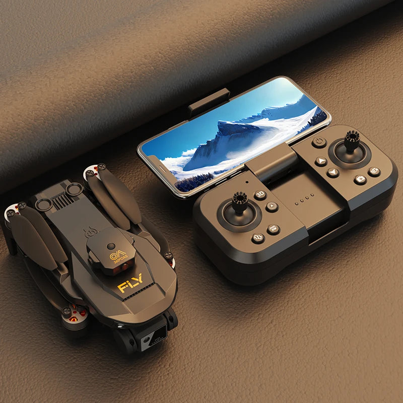 S52Drones 4k HD Brushless Motors Folding Aerial Drone Optical Flow Localization Four Sided Obstacle Avoidance Drone Toys Gifts