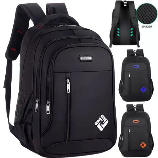 Backpack for Men 2023 New Multifunctional Business Notebook Backpack USB Charging Waterproof Film Men's Backbag Casual Bag