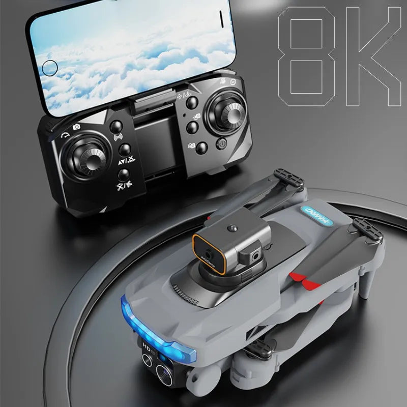 2023 P15 Mini Drone 8k Profesional 4K HD Camera Obstacle Avoidance Aerial Photography Brushless Foldable Quadcopter 1km Toys