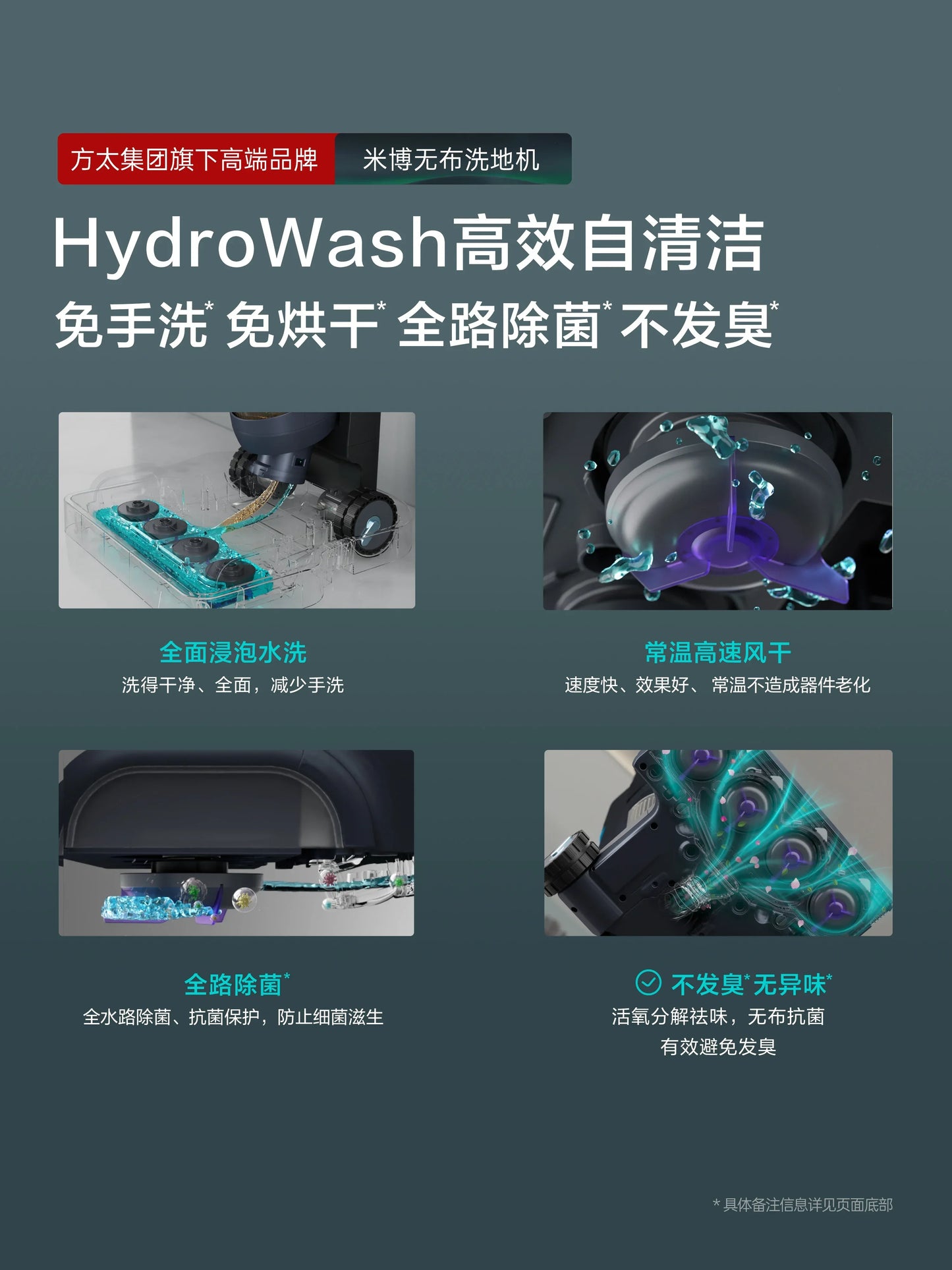 Miboi V7Plus non-cloth washing machine suction, drag and sweep machine intelligent household appliance cleaner