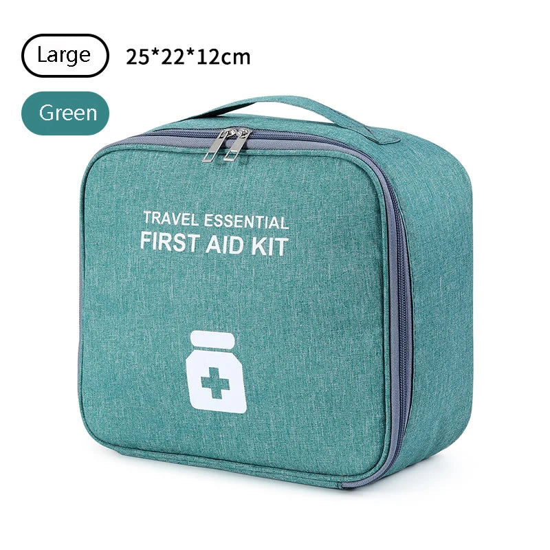 Home Travel First Aid Kit Large Capacity Empty Medicine Storage Bag Portable Medical Box Survival Case Outdoor Emergency Bag