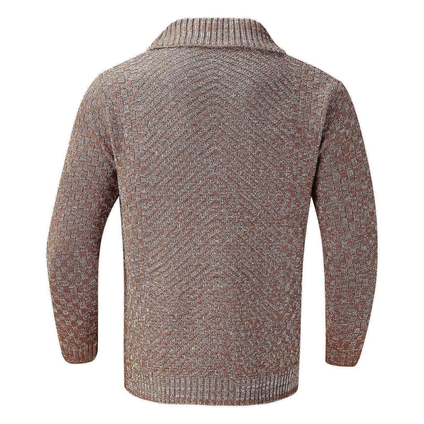 Men'S Kimono Men'S Autumn And Winter Soft Sweaters Long-Sleeved Knitted Cardigan Lapel Long Mens Tacky Christmas Cardigan