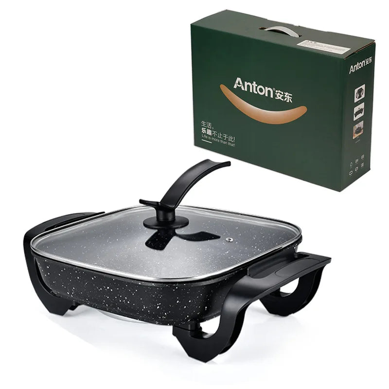 4l Electric Frying Pan Multifunctional Household Electric Heating Pan чайник электрический