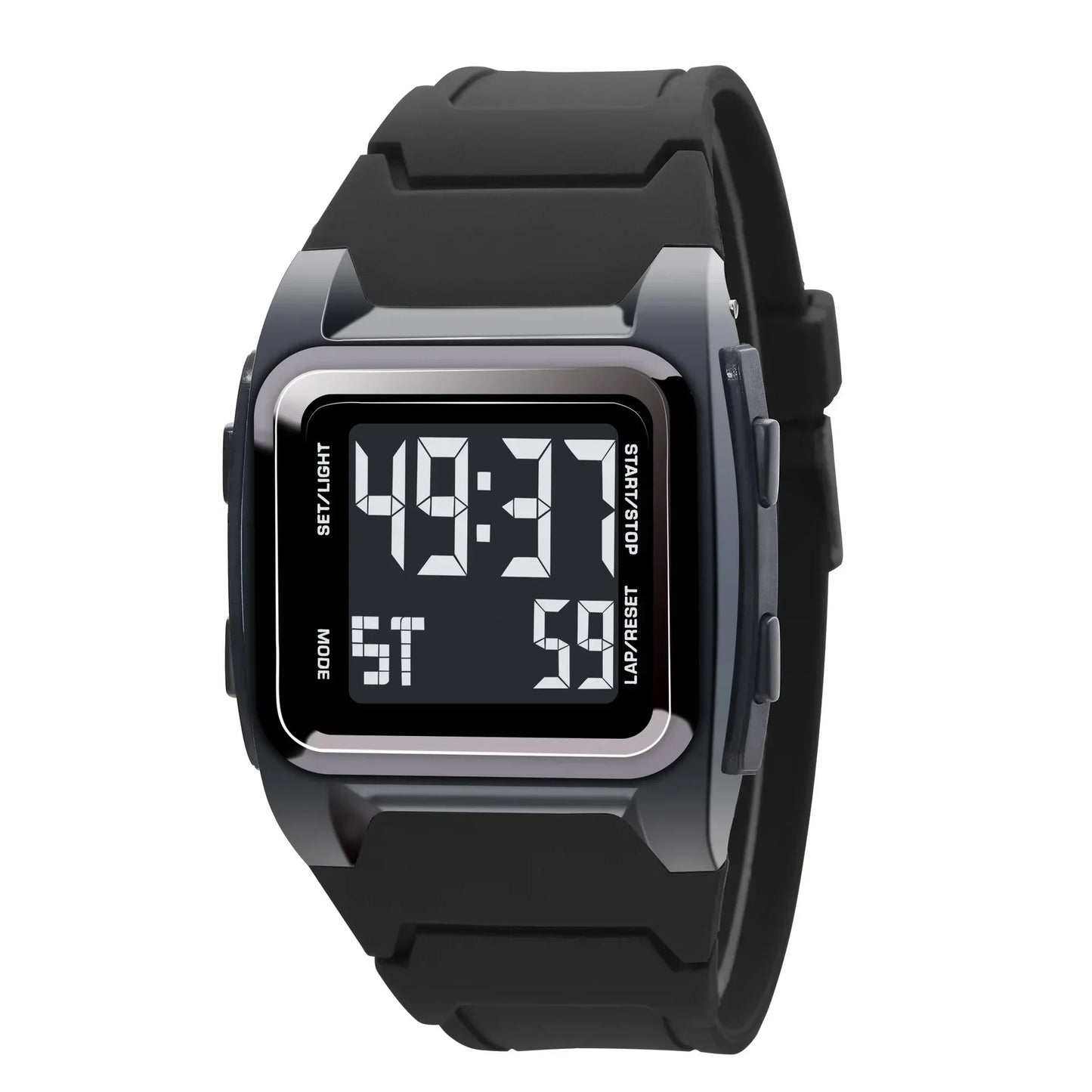 Men's Digital Watch 50M Waterproof Outdoor Sport Watch Date Multifunction Military Alarm Clock LED Wristwatch for Man Boy