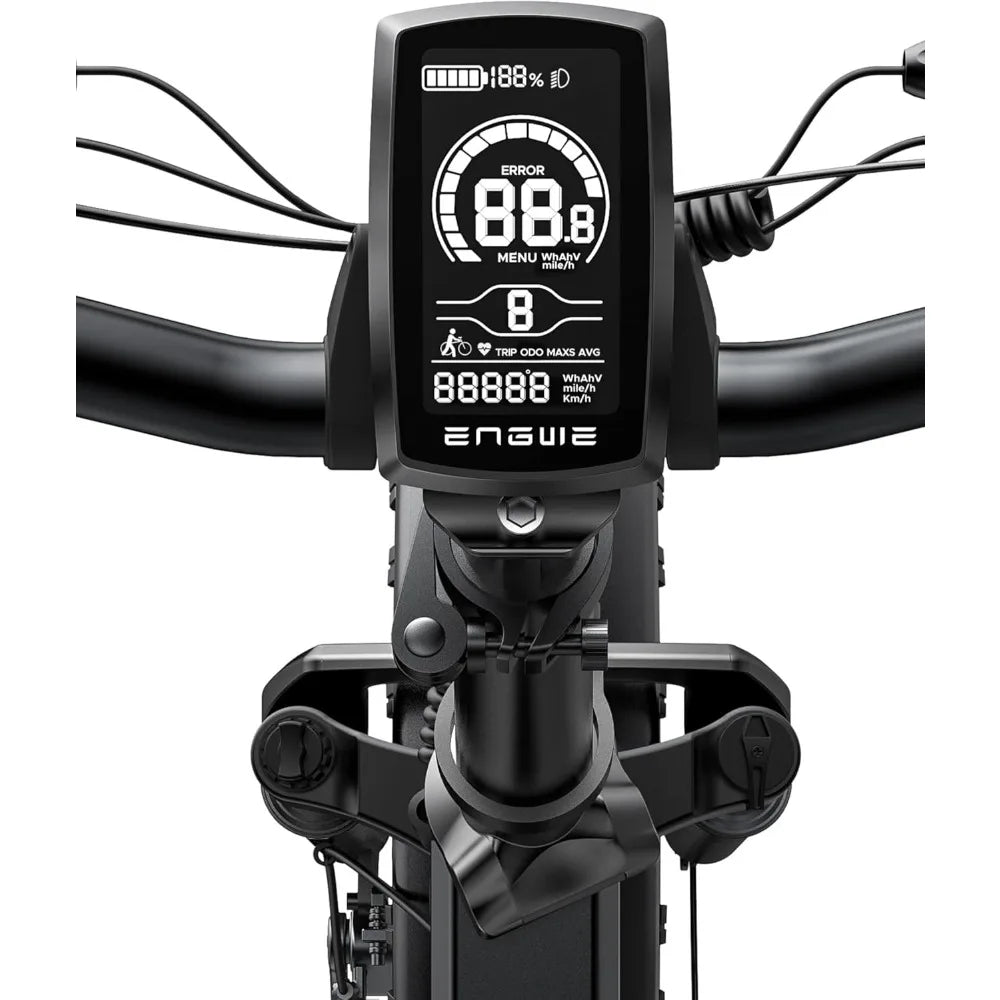 1000W Folding Electric Bicycle for Adults, 20" 4.0 Fat Tire Dirt Bike with 48V 13AH Battery Up to 28MPH 75Miles
