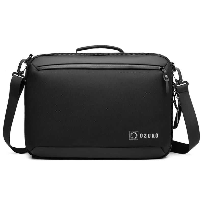 OZUKO 15.6 Inch Laptop Men Backpack Business Multifunctional USB Charging Anti-theft Oxford Waterproof Male Backpack Travel