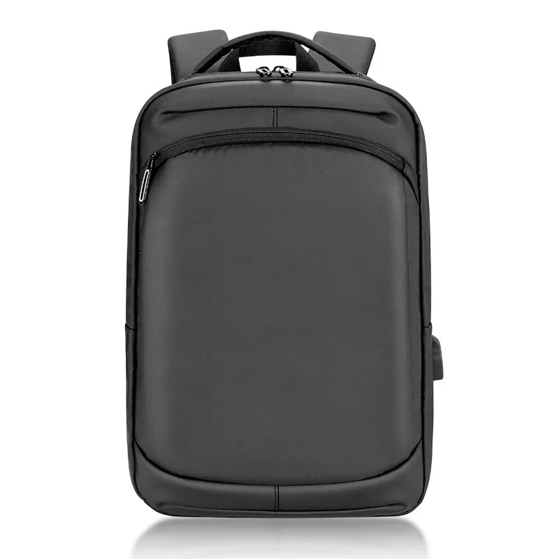 High Quality USB Charging Business Backpack PU Covered School Bags For Travel Notebook Backpacks Waterproof 16.5 Inch Laptop Bag