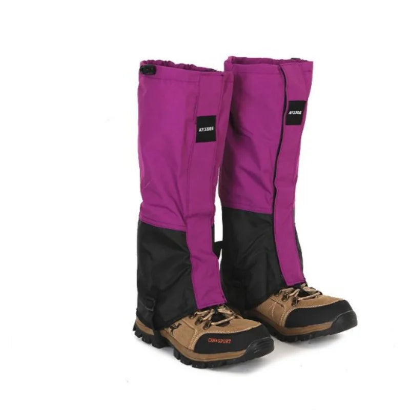 New Waterproof Hiking Leg Warmer Gaiters for Men Women - Climbing Ski Camping Hunting Winter Outdoor Travel Legging Leg Covers