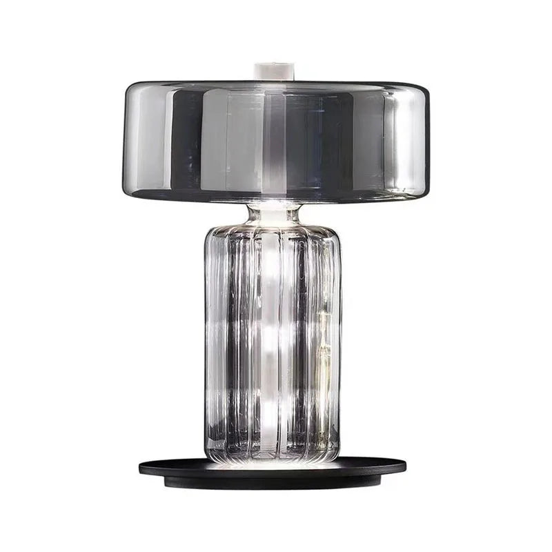 Nordic Simple LED Table Lamp Glass  Bar Cafe Office Dining Living Room Home Decor Lighting Fixture Table Lamps for Bedroom
