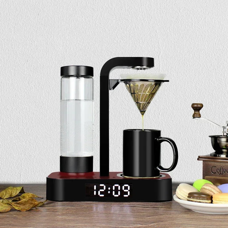 220V/600W Drip Type Hand Coffee Maker CM-602 Home Coffee Machine Automatic Clock Small Tea Maker