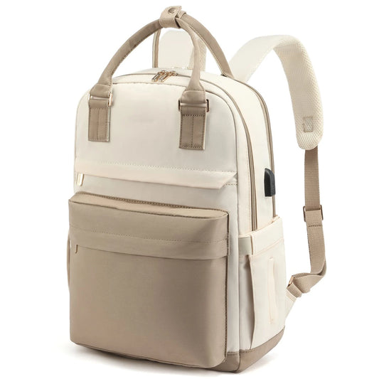 Laptop Backpack for Women 17 Inch Laptop Bag with USB Port, Fashion Waterproof Backpacks Stylish Travel Bag