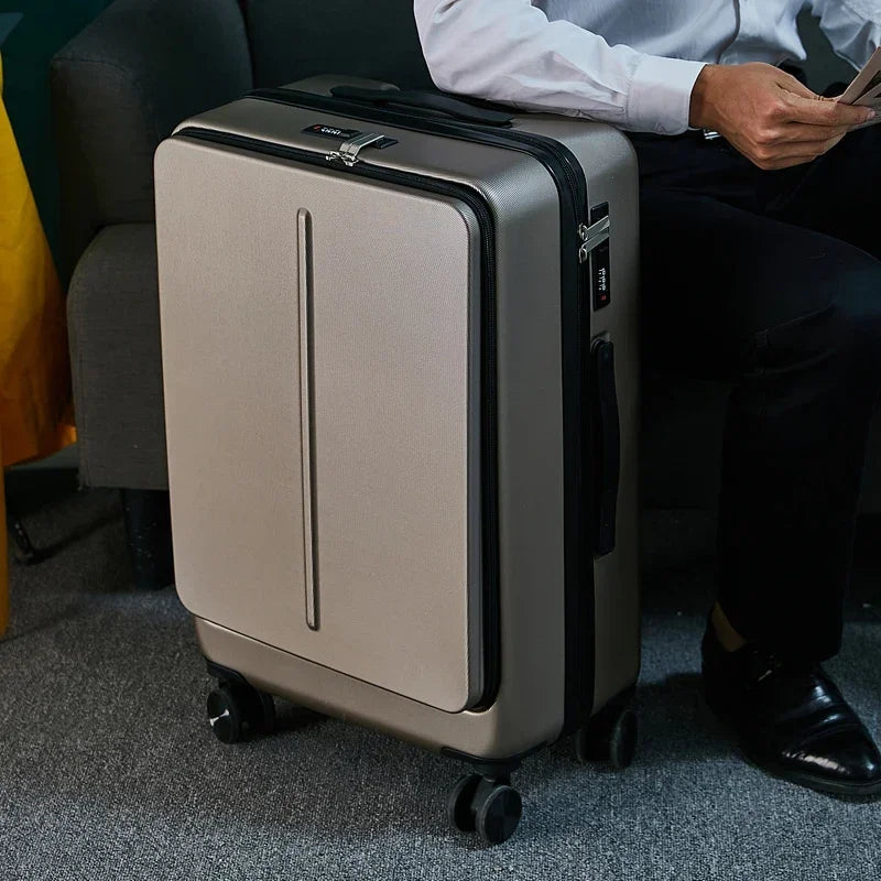 Suitcases For Hand Luggage Female Small 20 Inch Business Travel Suitcase 24 Inch Cabin Men's Lightweight Password Trolley