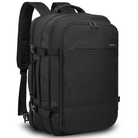 40L Mens Backpack Large Capacity Expandable Male Business Travel Bags USB Charging Waterproof 17.3 Inch Laptop Backpacks