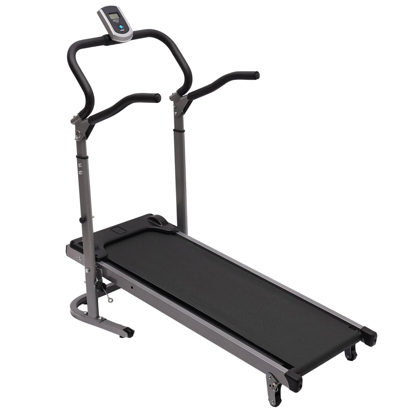 Folding Treadmill with Incline For Home With LED Monitor Running Jogging Walking Exercise Machine Home Gym Work Non-electric