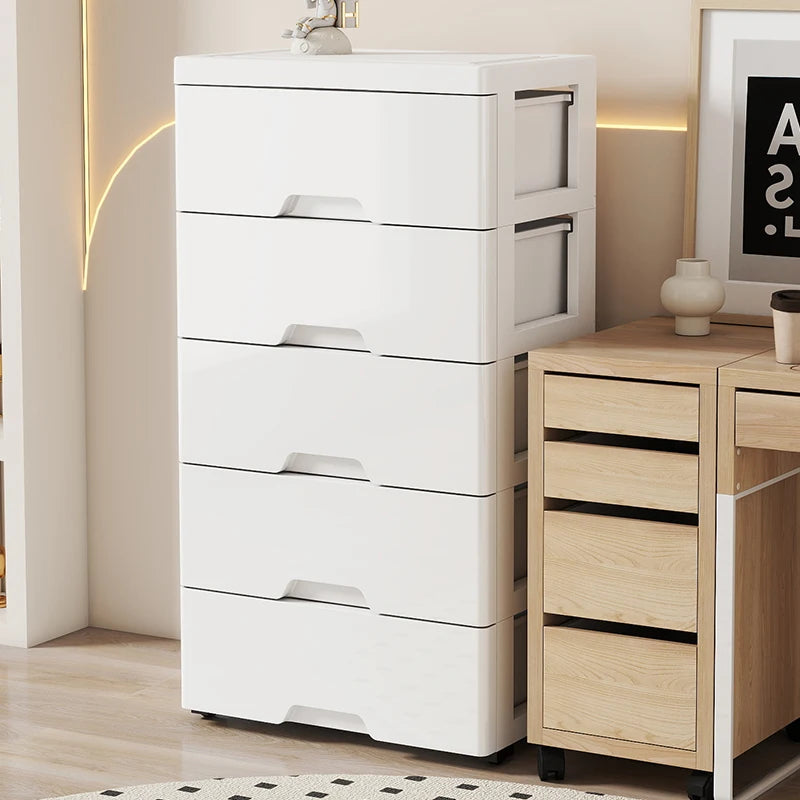 A storage cabinet with 3/4/5/6 drawers is suitable for use in homes, offices, bedrooms, living rooms, kitchens, bathrooms, etc.