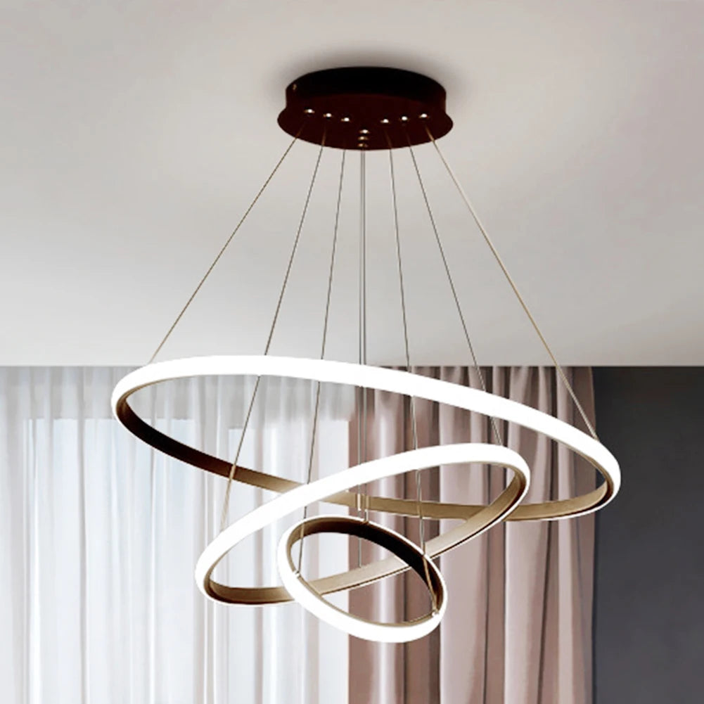 New Nordic Led Chandelier For Dining Lamps Modern Luxury Design And Hanging Lamp For Ceiling Living Room Lustre Pendant Lighting