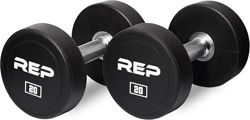 AQRep Fitness Urethane Coated Dumbbells- Idividual Pairs and Sets