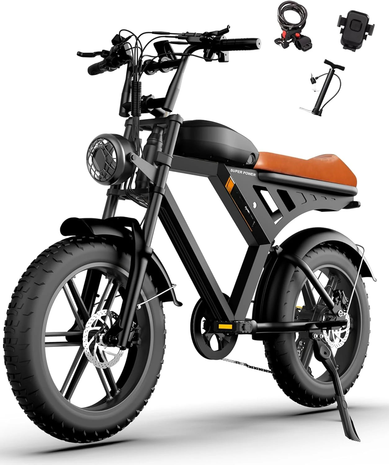 Electric Bike ,Up To 32MPH/28MPH 120/70 Miles,7 Speed Gear Hydraulic/Disc Brake ,Electric Motorcycle Bike