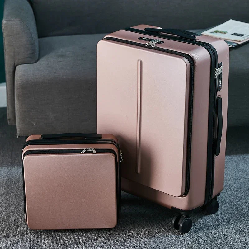 Suitcases For Hand Luggage Female Small 20 Inch Business Travel Suitcase 24 Inch Cabin Men's Lightweight Password Trolley