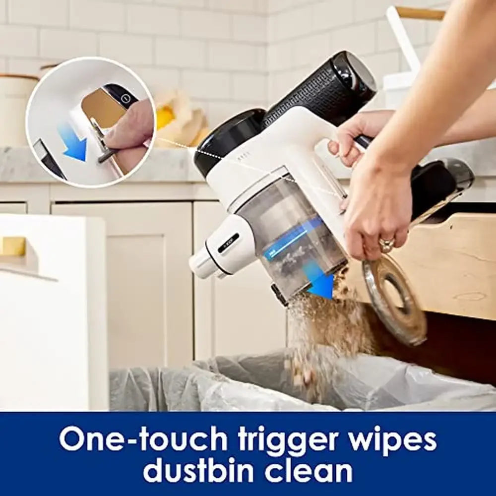 Pure ONE S15 Essentials Smart Cordless Vacuum Cleaner Stick Anti-Tangle Brush Fade-Free Suction Easy Clean ZeroTangle Technology