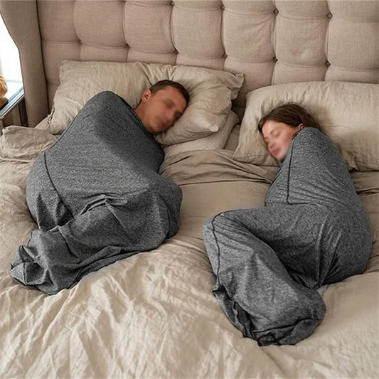 Comfortable Sleeping Bag Portable Travelling Compression Blanket Weighted Blankets Napping Bags Adult, 185x50cm