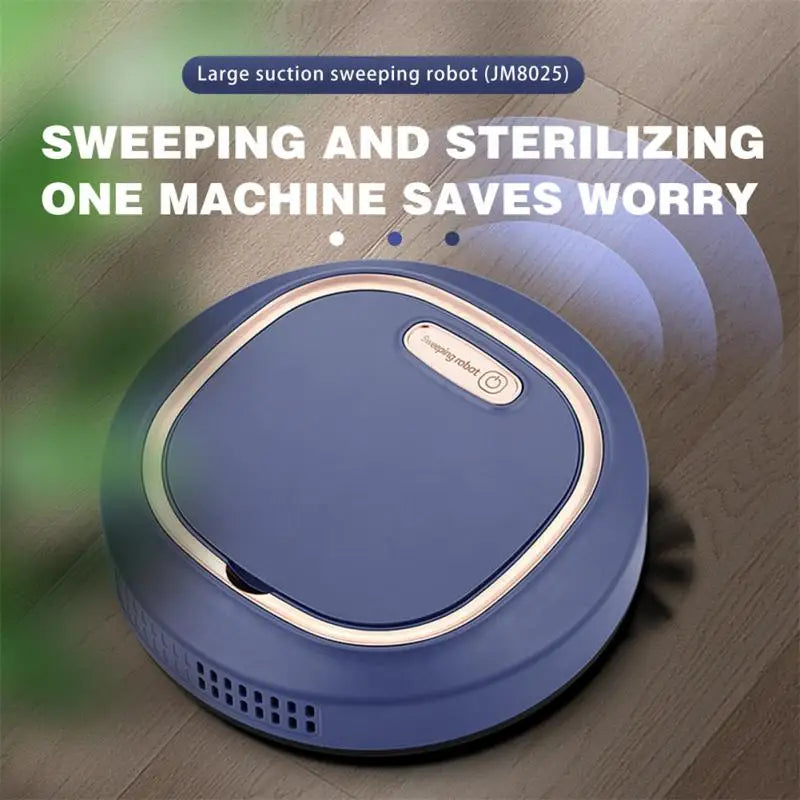 Smart Robot Vacuum Cleaner 1200Pa Suction Wet Mop 60mins 1200mAh Large Battery Sweeper Ultrasonic Cleaner Home Cleaning Tools