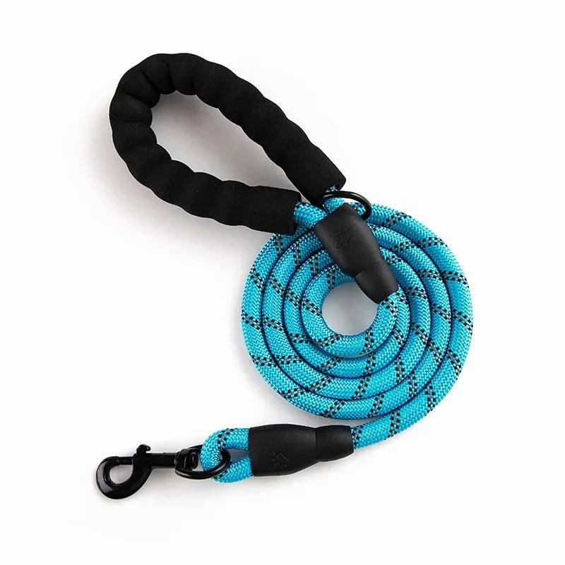150Cm Strong Dog Leash Pet Leashes Reflective Leash For Big Small Medium Large Dog Leash Drag Pull Tow Golden Retriever