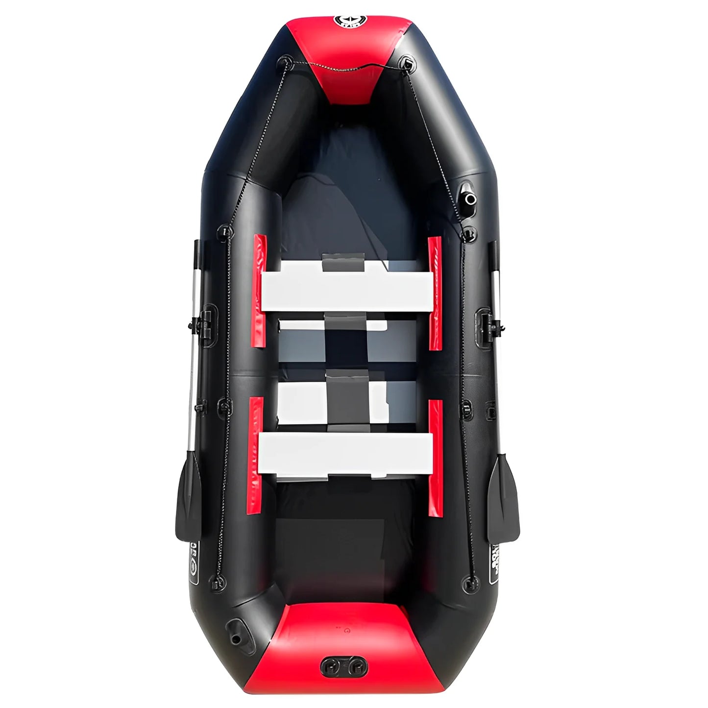 SOLAR MARINE 3.3M 10.8FT PVC Inflatable Fishing Boat Racing Boats and Kayak Water-skiing Canoe for Adult Outdoor Watersport