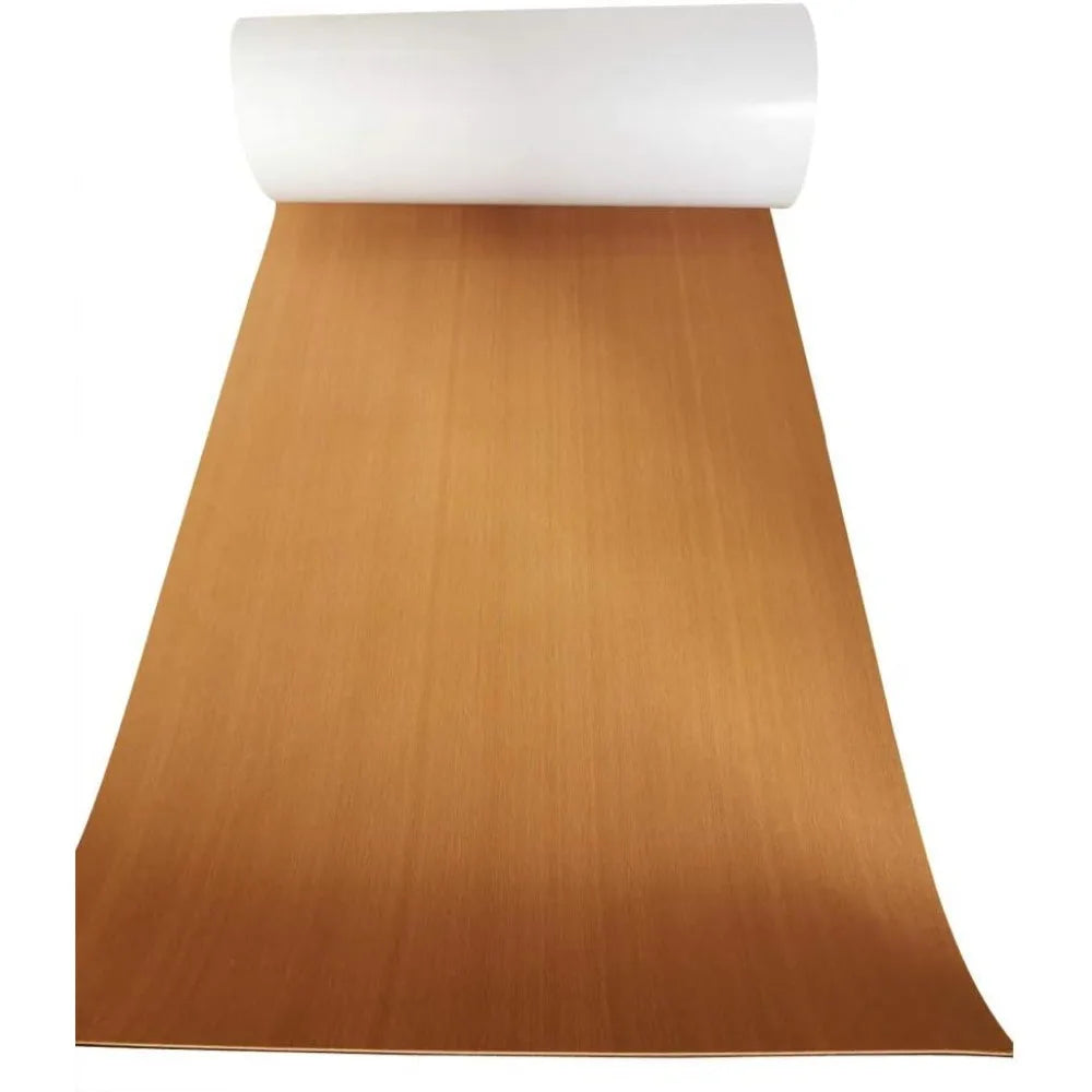 Teak EVA Foam Yacht Flooring Mat Deck Carpet Self-Adhesive Non-Slip Mat Deck Fittings for Boat Flooring Non-Slip 240 x 90 cm