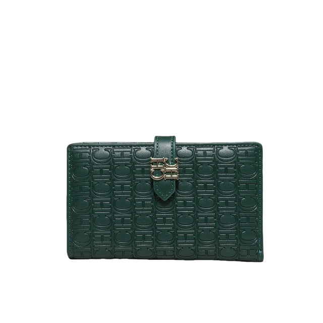 CH Women's Coin Purse Wallet Daily Commuting Fashion Clip Women's Organiser Wallet Superior Sense Long Large Capacity Card