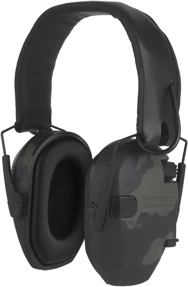 Shooting Training Headset Hunting Ear Protection Earmuffs  Headphone with Noise Reduction Knob Adjustment for Hunting Airsoft