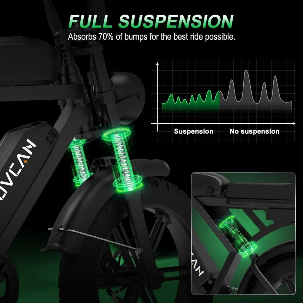 Electric Bike ,Up To 32MPH/28MPH 120/70 Miles,7 Speed Gear Hydraulic/Disc Brake ,Electric Motorcycle Bike