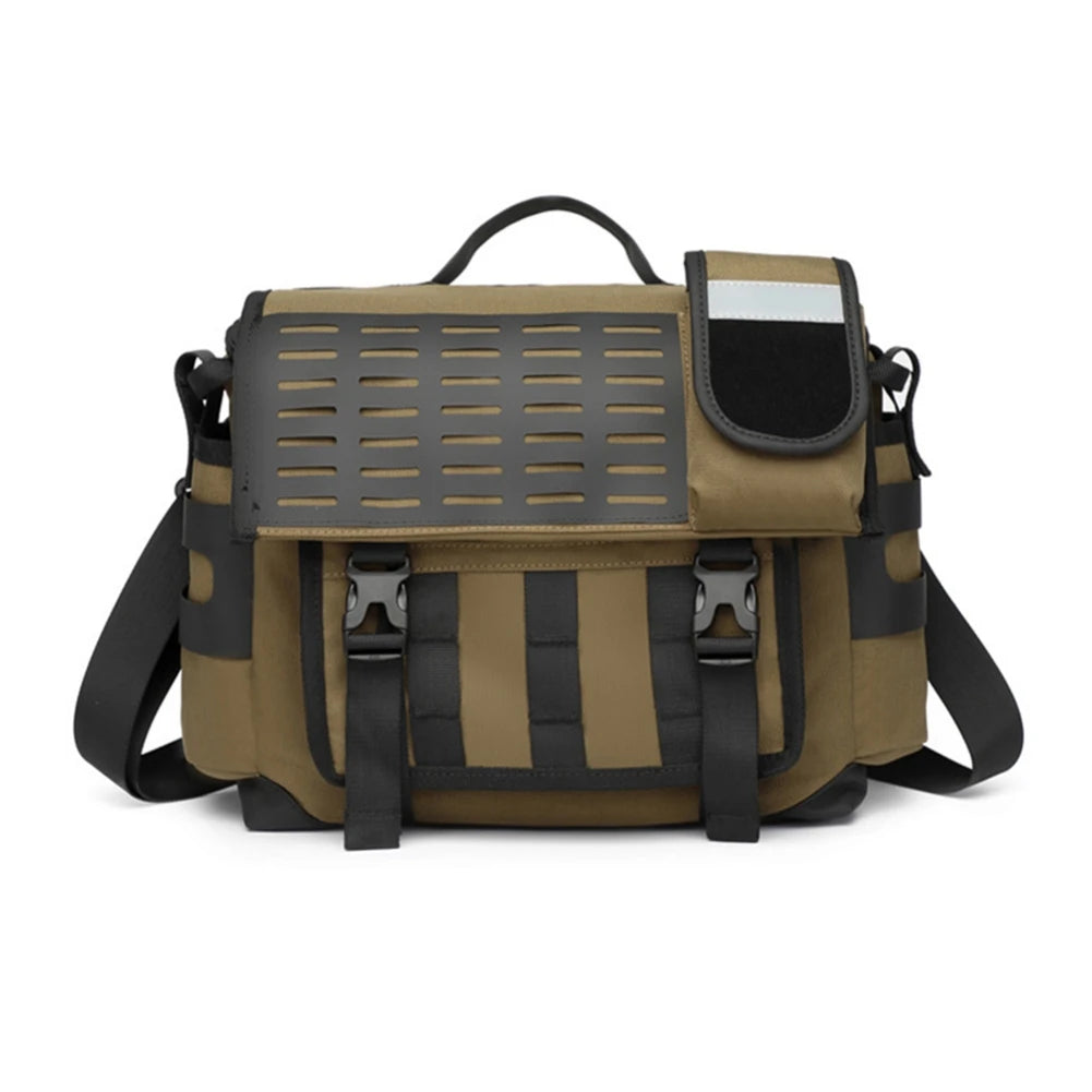 Outdoor Hiking High Capacity Canvas Travel Bags Men Camping Luggage Bag One Shoulder Portable Package
