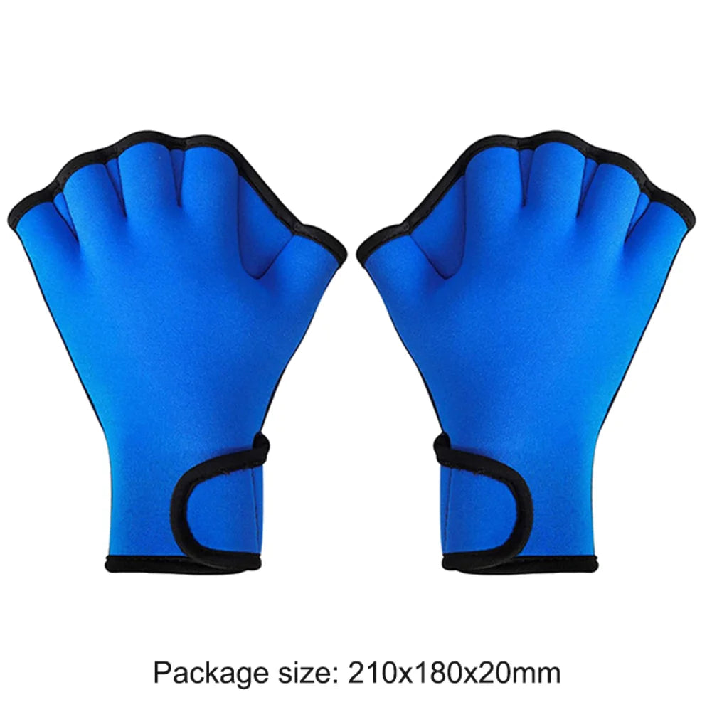 Silicone Swimming Fins Flipper Men Women Child Swim Pool Sport Professional Training Finger Hand Webbed Gloves Paddles Equipment