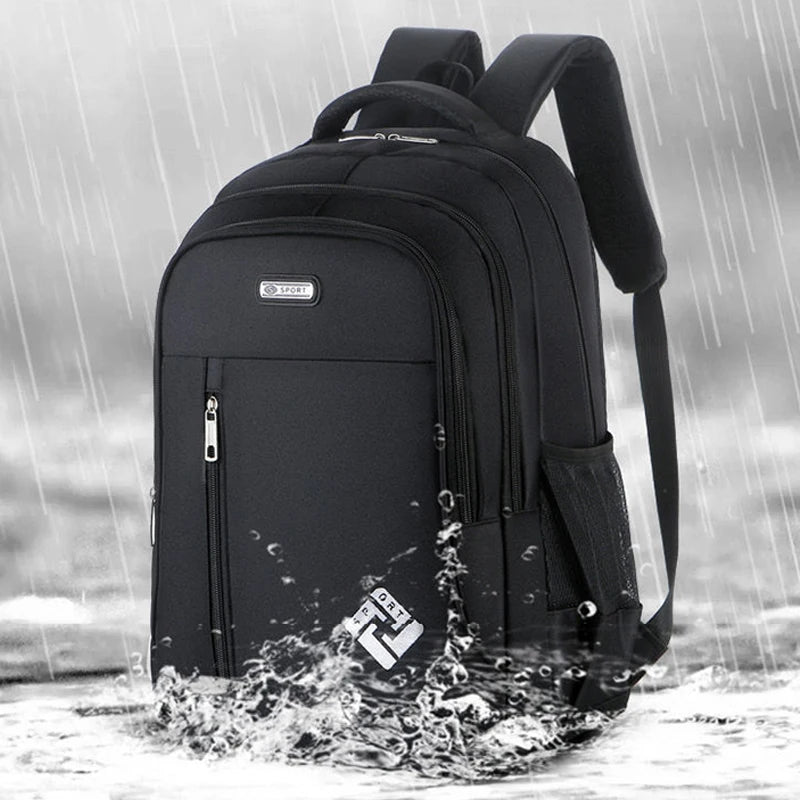 Backpack for Men 2023 New Multifunctional Business Notebook Backpack USB Charging Waterproof Film Men's Backbag Casual Bag