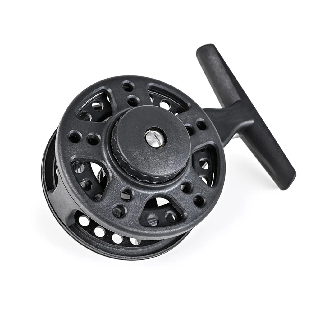 LEO 51cm Ice Fishing Rod Combo: Portable Winter Pole and Reel Set for Fishermen