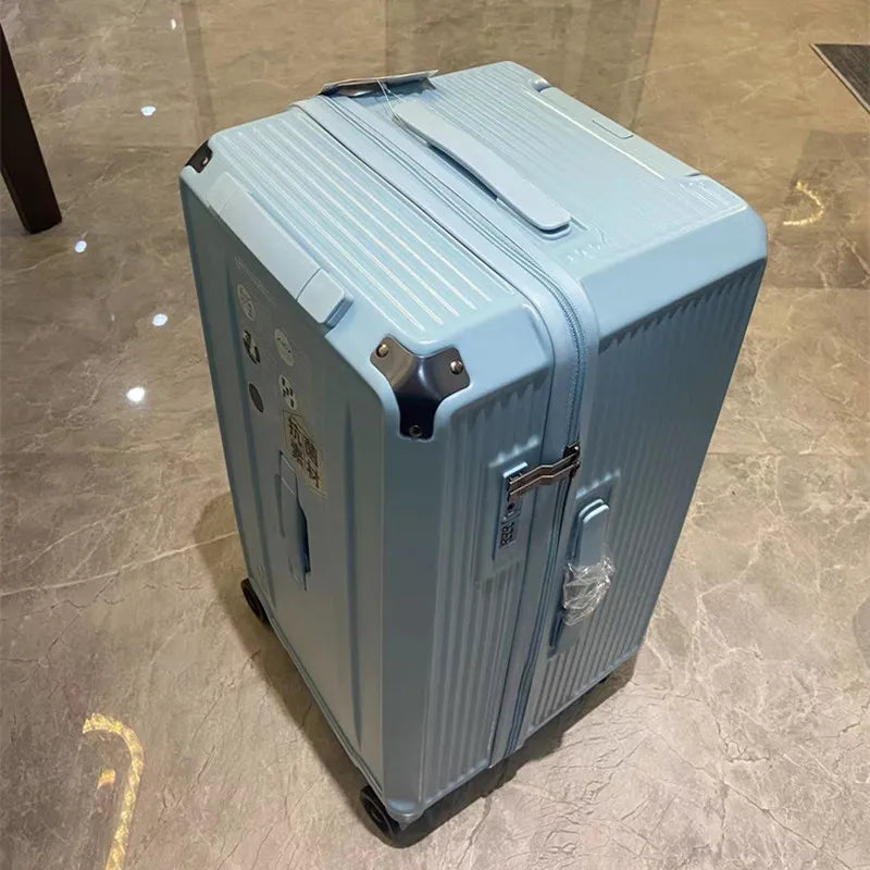 Fashion travel suitcase universal wheel password thickened trolley luggage 22/26/30 inch high value luggage for men and women