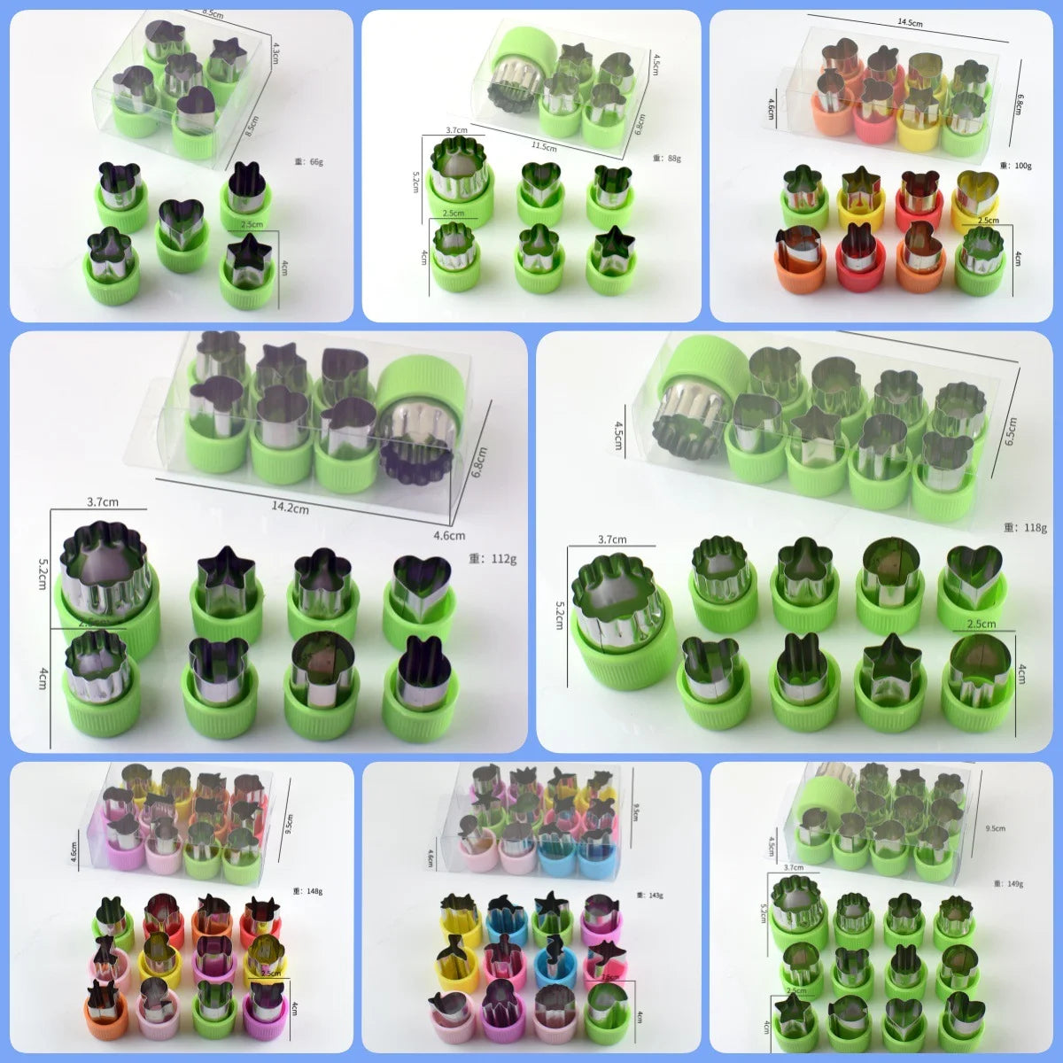 Stainless steel baking cutter cake tool items cookie mold cartoon biscuit bakeware part Marine animal 12 Zodiacs cooking tools