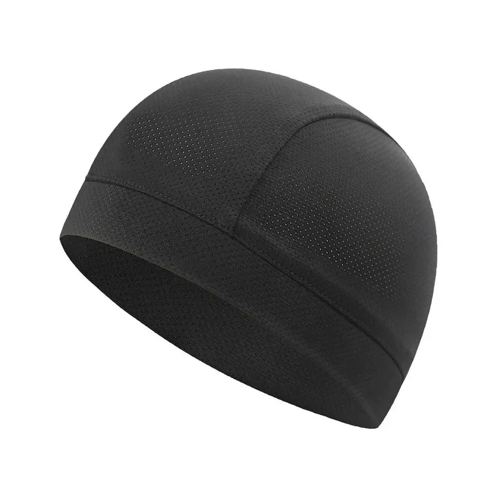 Cooling Skull Caps Breathable Summer Cycling Caps For Men Under Hard Hats Sunscreen Fabric Anti-UV Bicycle Head Scarf Helmet