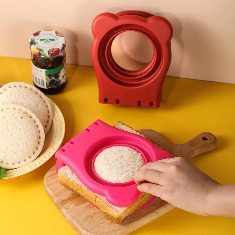 New Stainless Steel Sandwich Cut Mold Toast Pocket Bread Making Tools Household DIY Round Sandwich Kitchen Gadgets baking