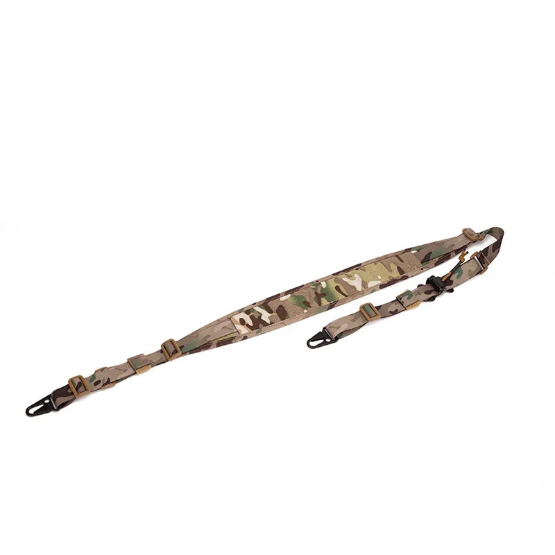Hunting Rifle Tactical Sling Removable 2 Point Padded Combat Modular Shooting Equipment MC Strap Accessories