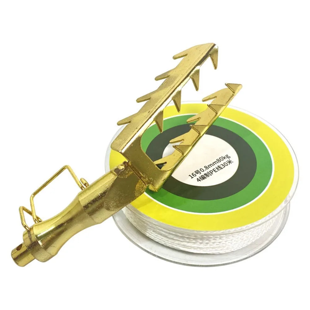 Stainless Steel Rescue Hard Bait Equipment Stuck Fish Lures Seeker Lure Retriever Bait Saver Fishing Accessories Stuff with Line