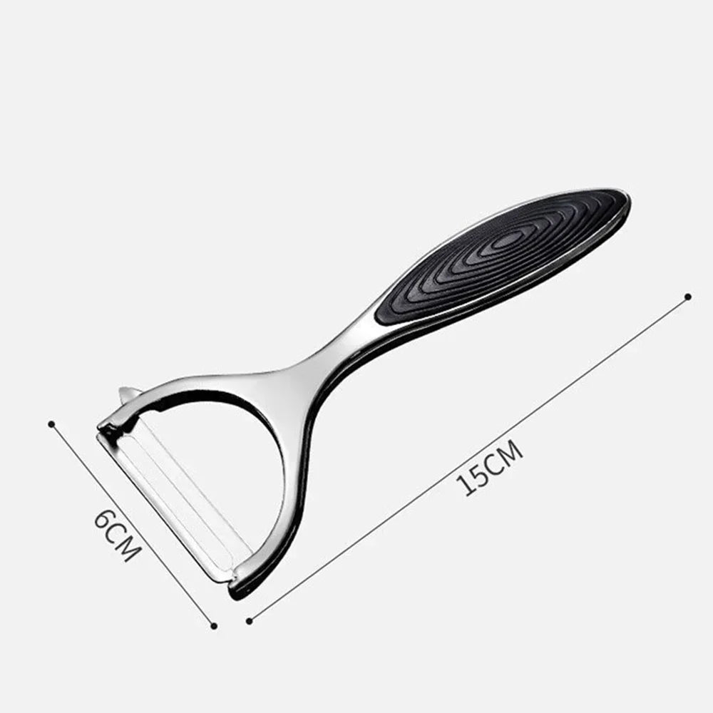 JJYY Stainless Steel Paring Knife Peeler Vegetable Chopper Kitchen Household Multifunctional Melon and Fruit Grater