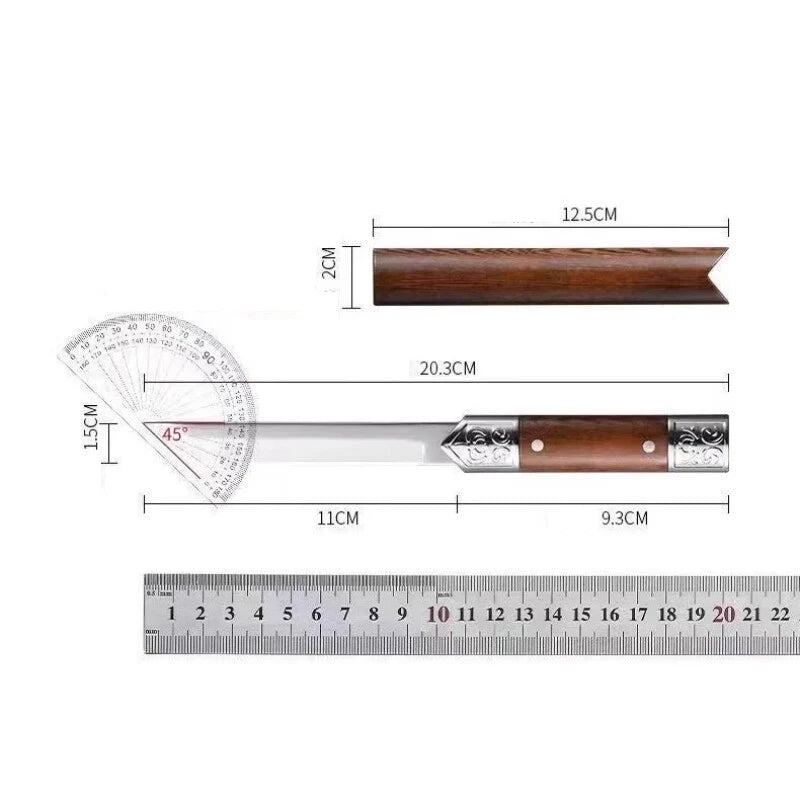 Stainless Steel Fruit Knife Portable Fruit Peeling Cutting Pocket Knife High Hardness Japanese Utility Knife