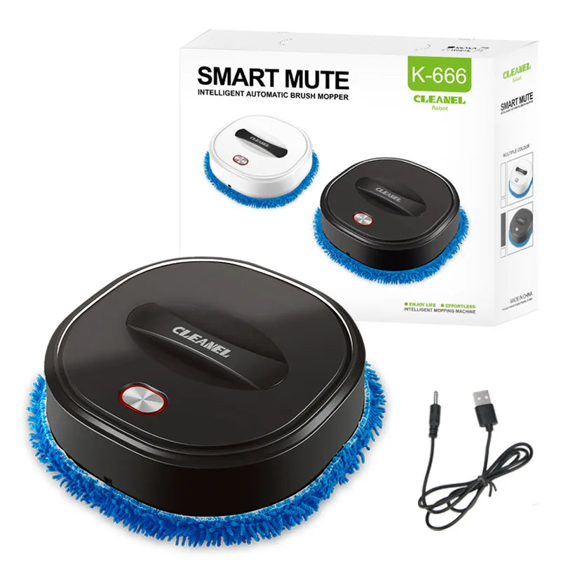 2024 New 3 IN 1 Robot Vacuum Cleaner Sweep and Wet Mopping Floors&Carpet Run Wireless Floor Machine USB Reharge Sweeping Robot