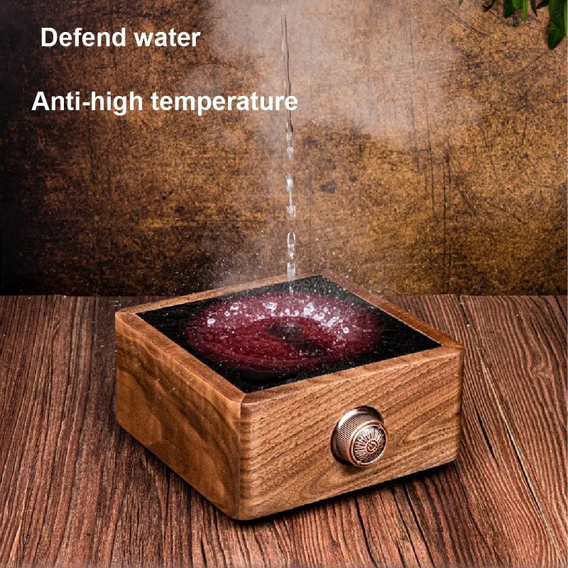 1000W Electric Ceramic Stove Home Walnut Tea Making Machine Tea Boiler Fast Boiling Water Adjustable Temperature Heater 220V