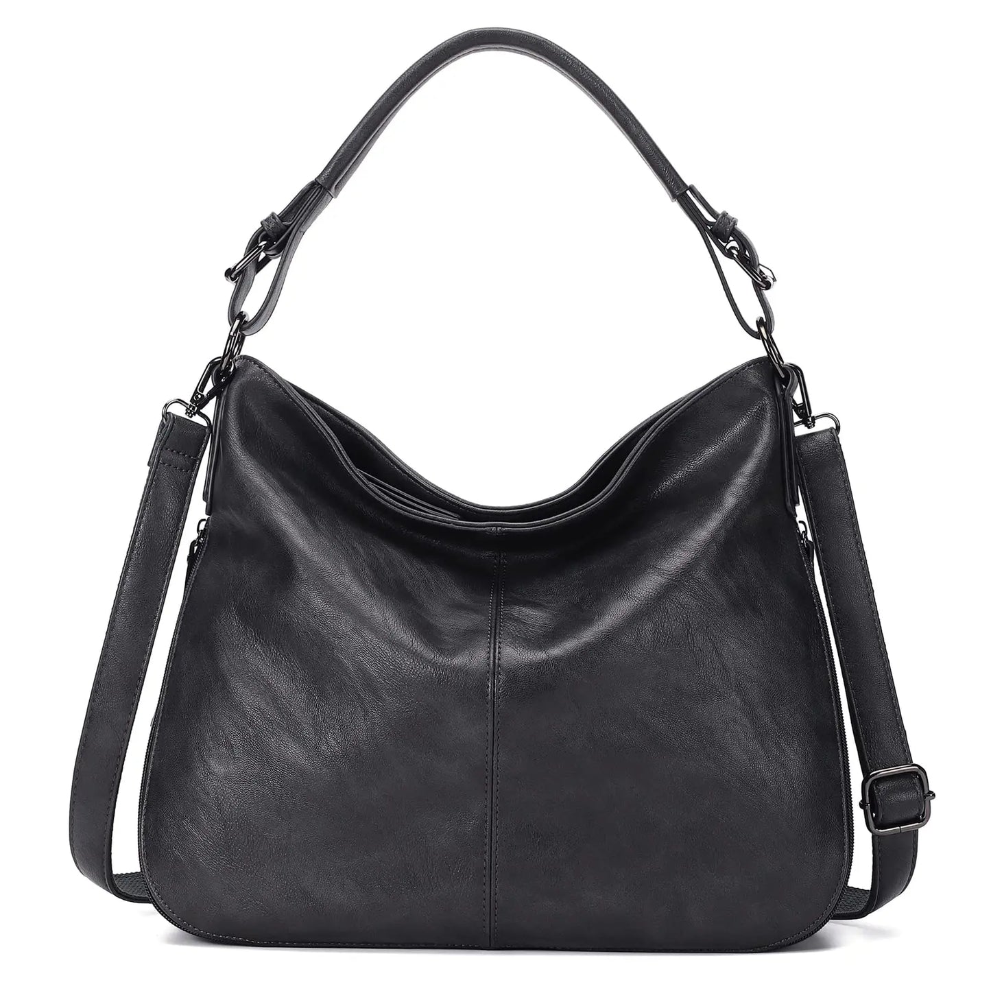 KL928 Large Purses for Women PU Leather Shoulder Handbag Crossbody Hobo Bags Ladies Tote Bags with Adjustable Shoulder Strap